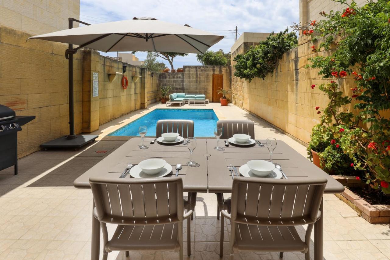 Вілла Superb Maltese Farmhouse With Private Pool Вікторія Екстер'єр фото
