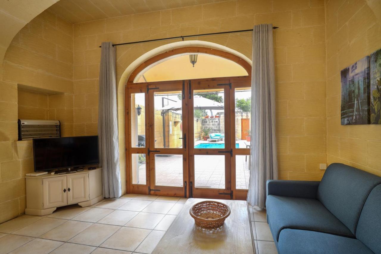 Вілла Superb Maltese Farmhouse With Private Pool Вікторія Екстер'єр фото
