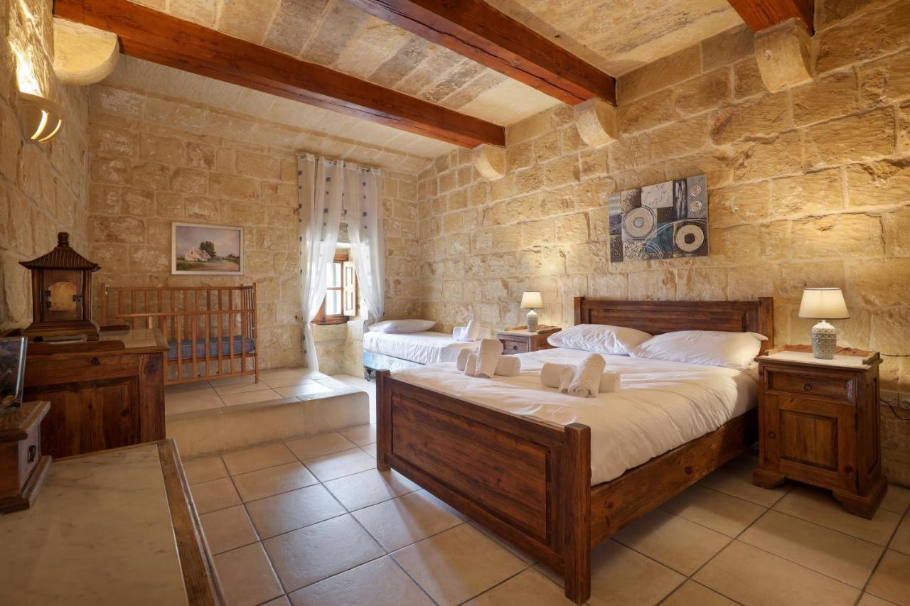 Вілла Superb Maltese Farmhouse With Private Pool Вікторія Екстер'єр фото